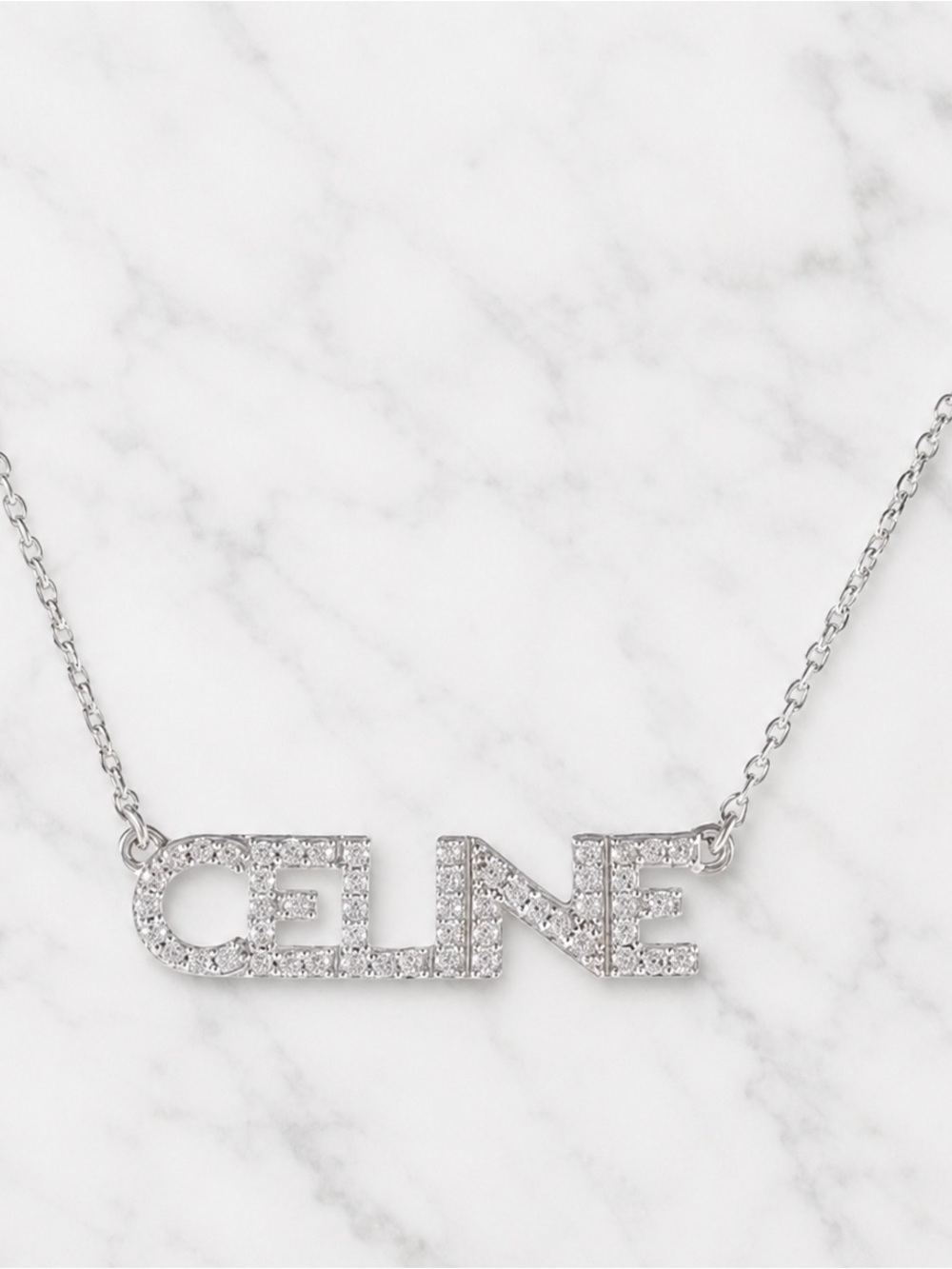 Celine Monochroms Strass Bracelet